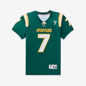 V7 Brand Mike Vick Norfolk State Spartans Green Jersey